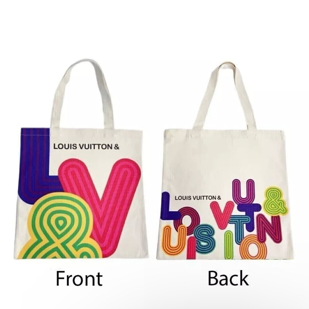 Louis Vuitton Canvas Tote Bag